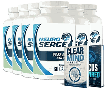 Neuro Serge six-bottle supply, the full 180-day authorized allocation